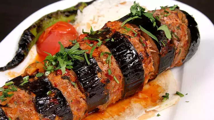 Kebab d'aubergine